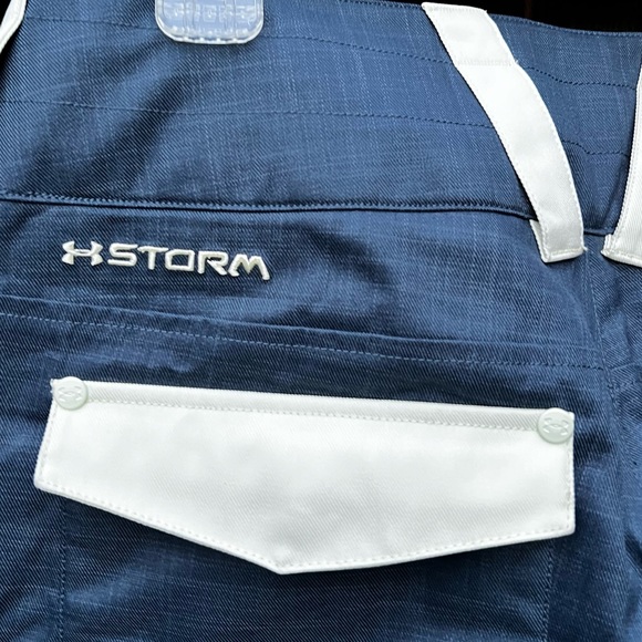 Under Armor Blue Infared Cold Gear Storm Pants Mens Small - Picture 3 of 12